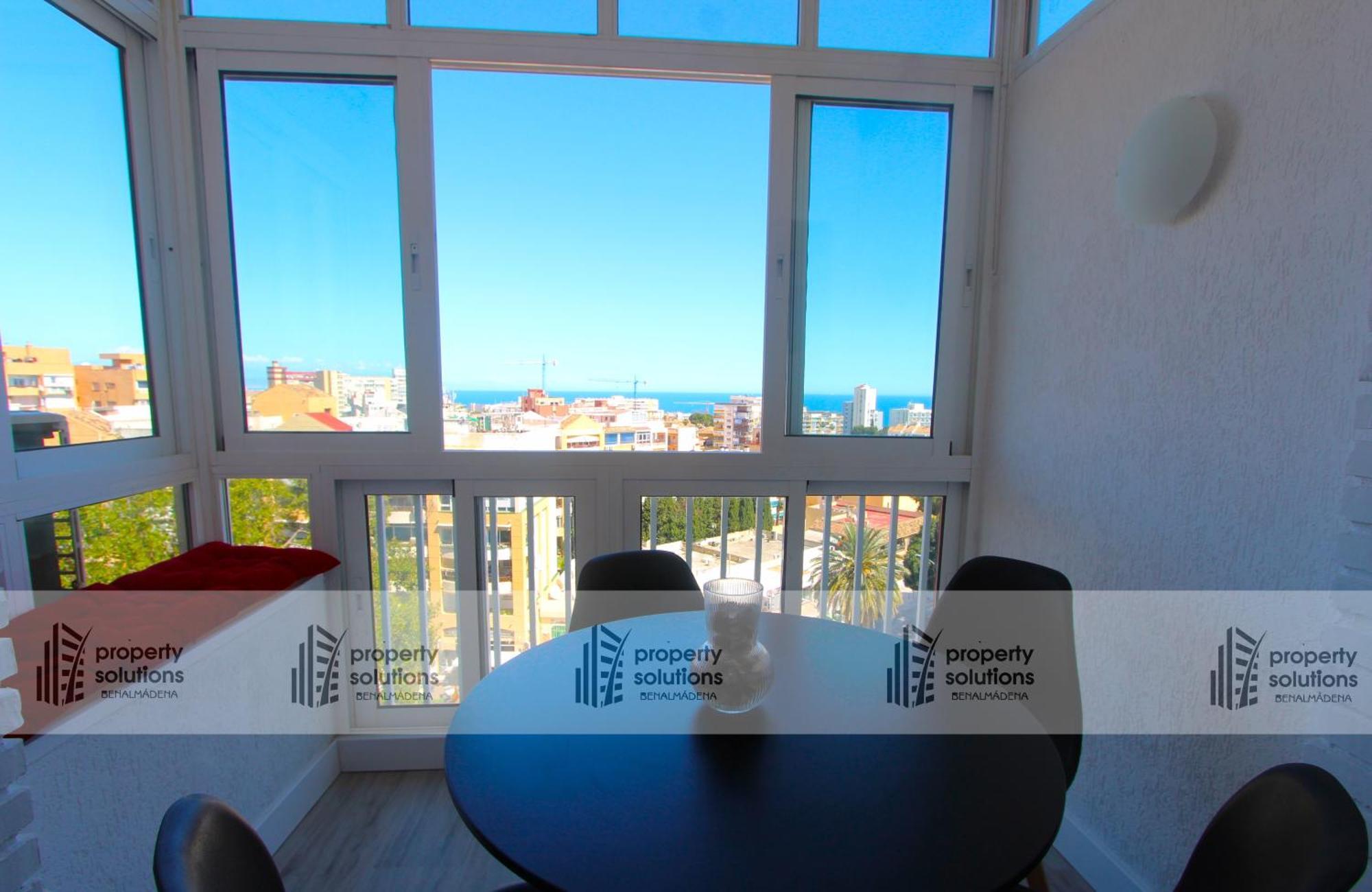 Apartment 714 Iris - Vista Al Mar - Cerca De Tren, Restaurantes, Tiendas - Playa A 10 Min Caminando Benalmadena